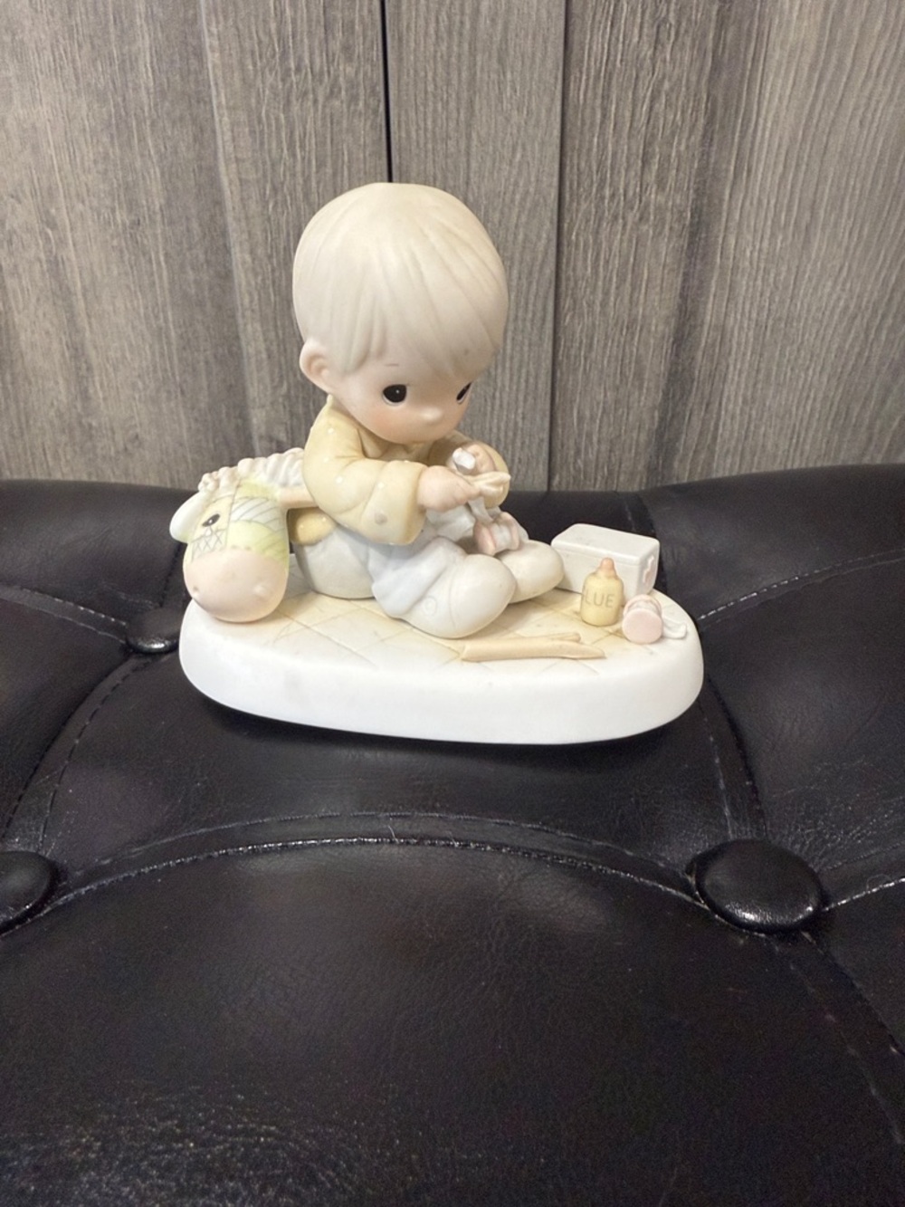 Precious Moments Love Is The Glue That Mends Porcelain Ceramic Figurine